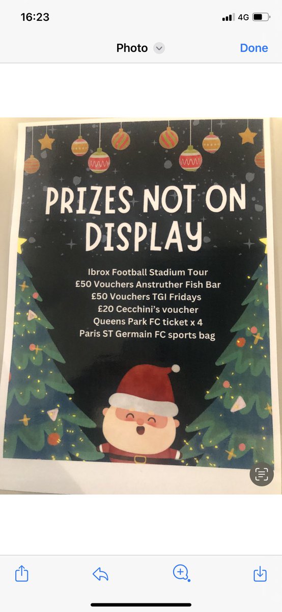 🎄Christmas raffle 1 day to go 🌲

Tickets are one pound each , you can purchase tickets in Bothy Cafe or get your tickets via bank transfer by sending a message and photos will be sent of your tickets🎅
