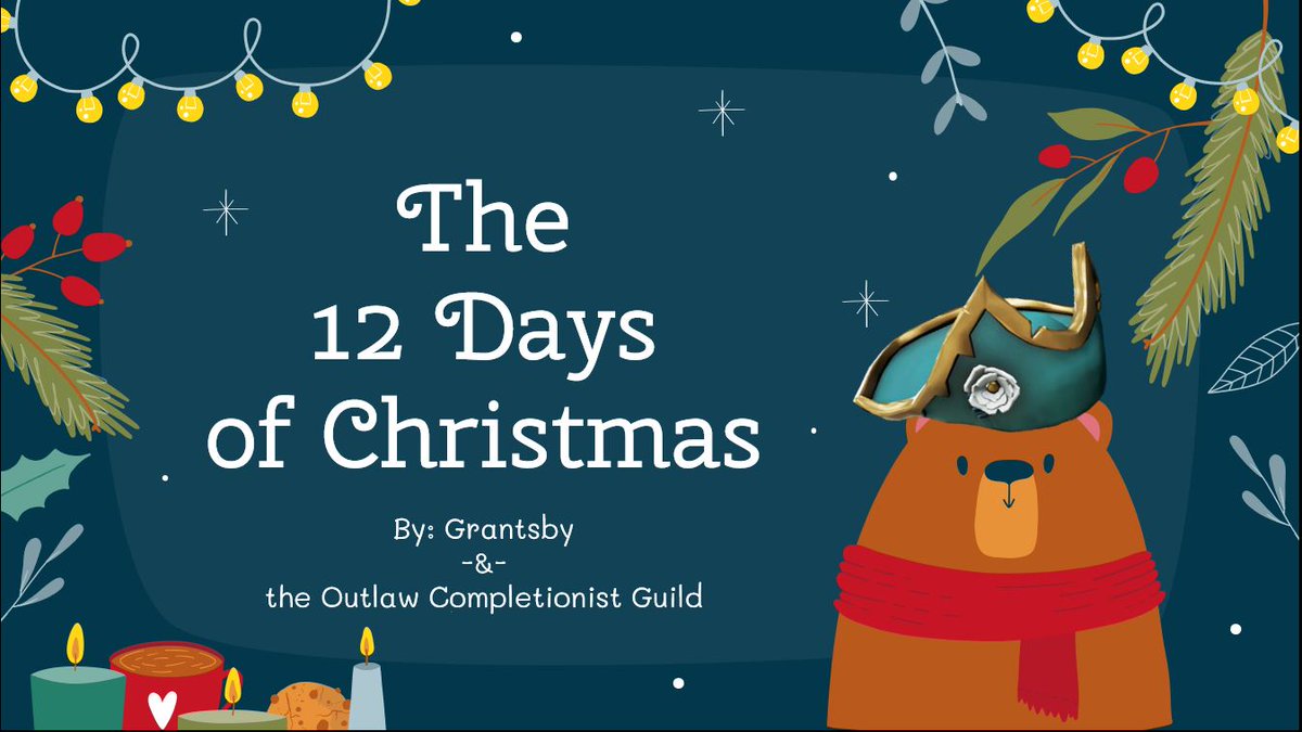 youtube.com/watch?v=x0gyH6…

<a href="/SeaOfThieves/">Sea of Thieves</a> #SotShot #BeMorePirate 
The 12 Days of Christmas - by Grantsby, the Outlaw Completionist guild, and Friends