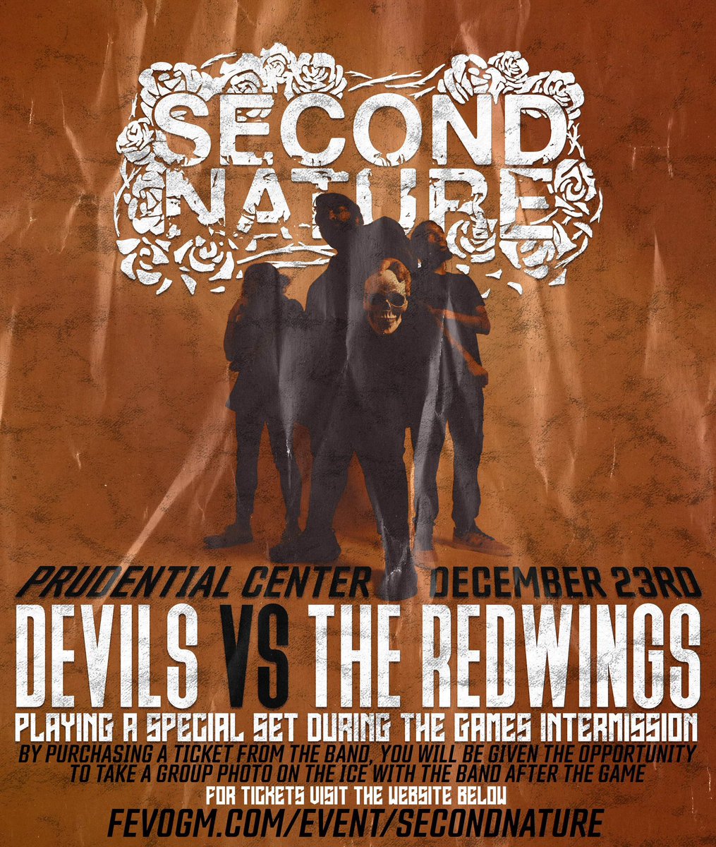 secondnatureny's tweet photo. NEW JERSEY TONIGHT AT THE PRUDENTIAL CENTER

SECOND NATURE x @NJDevils 

LETS GO 🏒 https://t.co/TYMmO2XPPP