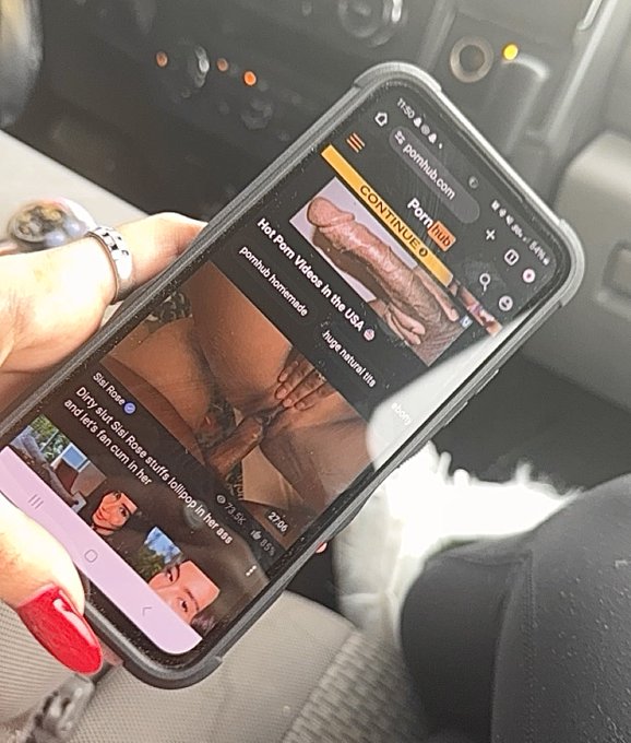 my ex told me he watches my porn and he&rsquo;s a &ldquo;big fan&rdquo; so i went on his PH and i&rsquo;m on the home page🧡🖤 (also