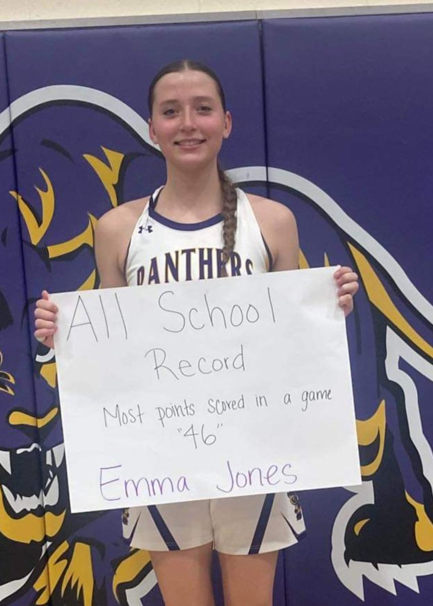 Emma Jones, a Glenburn sophomore, scored 46 points last night (Dec. 21st)in a 62-54 victory over Harvey-Wells County. 

If you know of any boy or girl that has already or goes for 35+ points in a game this season, send me a picture of the individual and or the scorebook with the