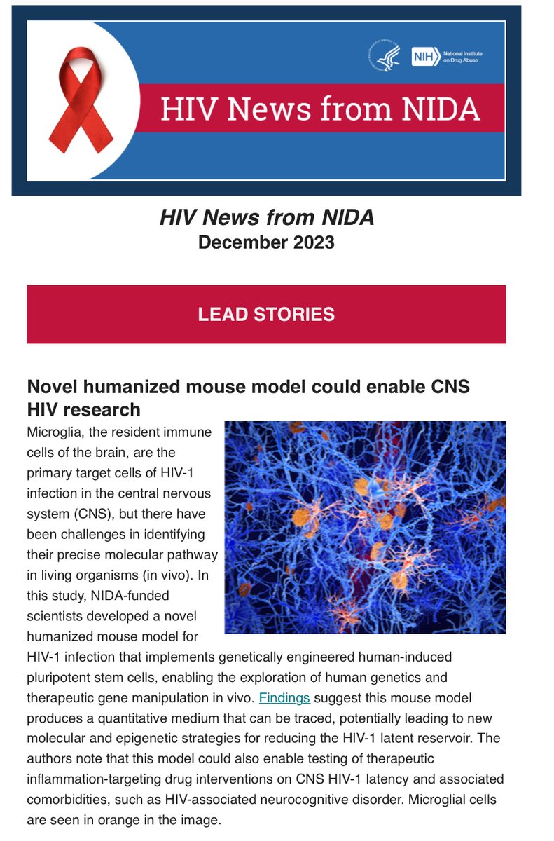 AkbarianLab (@akbarianlab) on Twitter photo We're so thrilled to see <a href="/_alicekmin_/">Alice Min</a> amazing work on a humanized mouse model of neuroHIV as the top featured story on the monthly HIV News from NIDA letter! <a href="/taliaswartz/">Talia H. Swartz</a> <a href="/JVirology/">JVirology Editors</a> We're so thrilled to see <a href="/_alicekmin_/">Alice Min</a> amazing work on a humanized mouse model of neuroHIV as the top featured story on the monthly HIV News from NIDA letter! <a href="/taliaswartz/">Talia H. Swartz</a> <a href="/JVirology/">JVirology Editors</a>