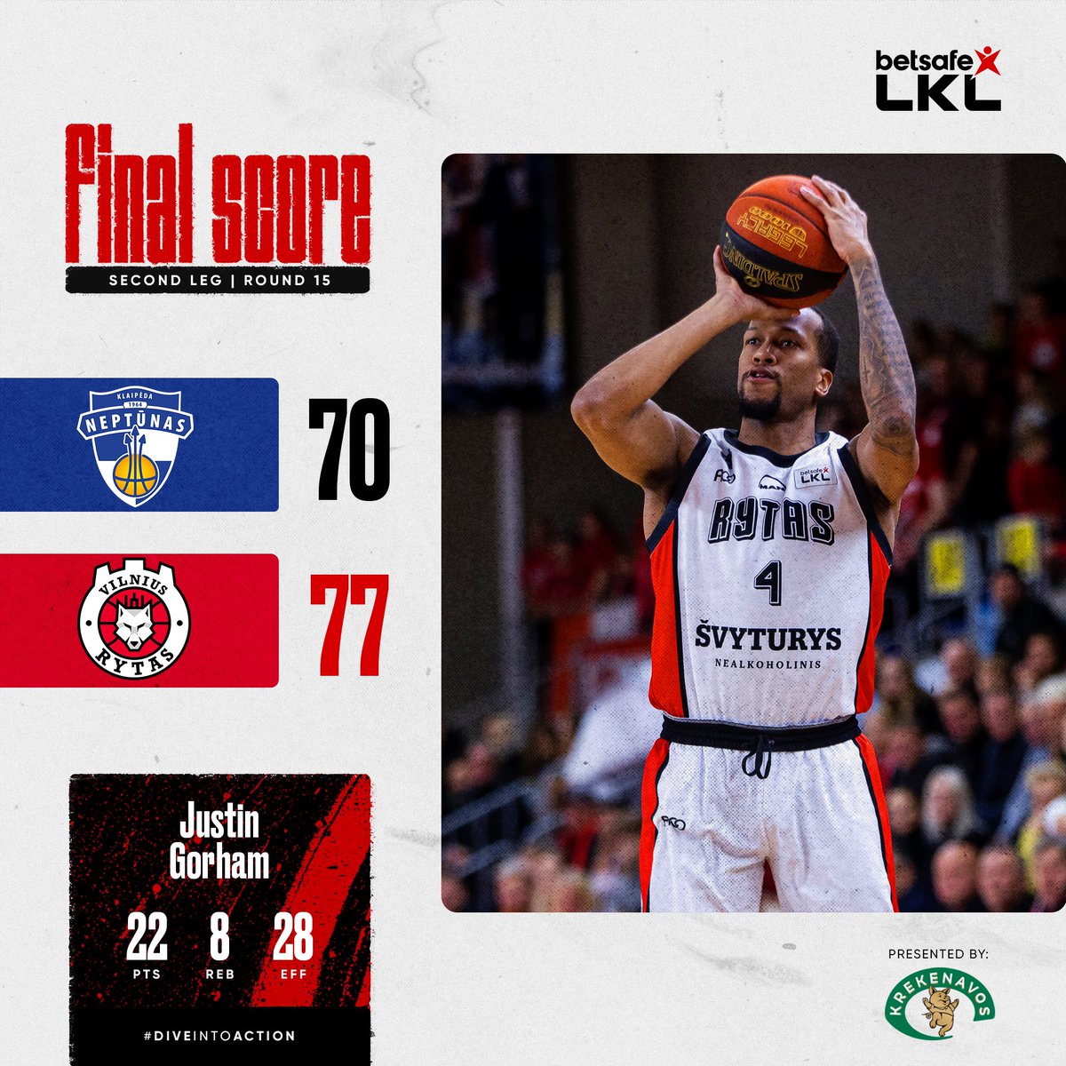 Festive present for <a href="/RytasVilnius/">BC RYTAS Vilnius</a> community 🎁 #BetsafeLKL