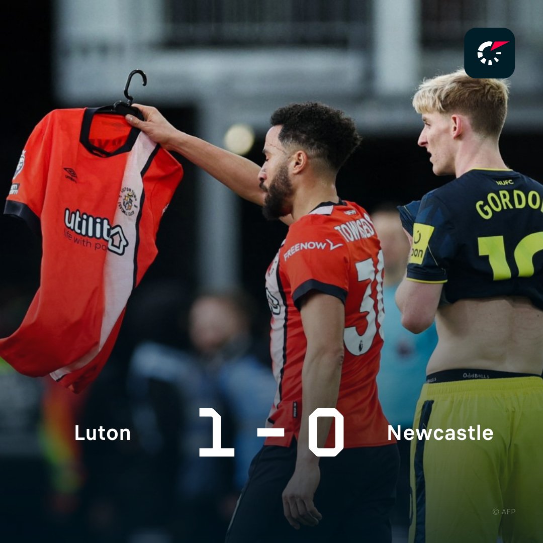 FlashscoreRO's tweet photo. #Newcastle pierde la #Luton! https://t.co/5dzevzoYJK