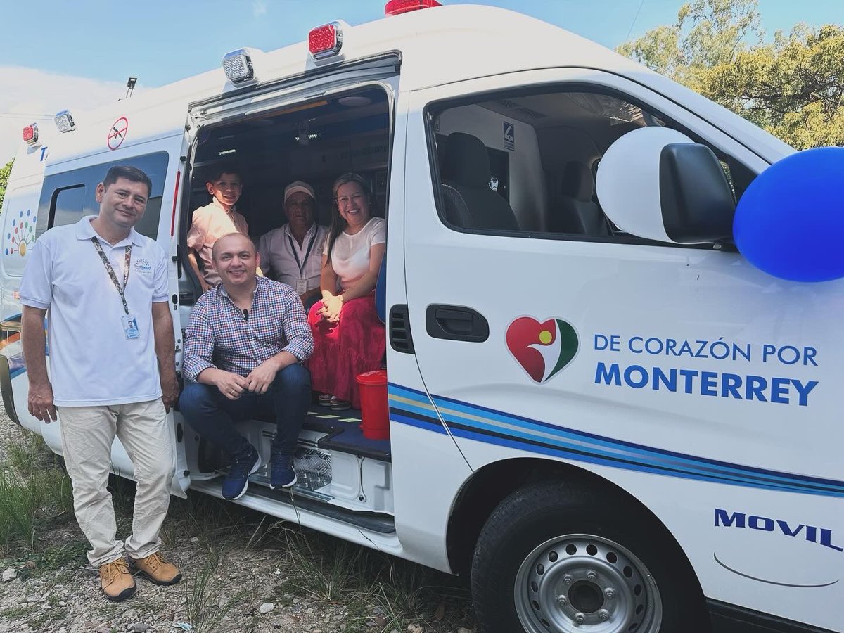 PrensaMonterrey's tweet photo. Cumplimos el sueño de los regiomontunos.
Hoy entregamos vehículo ambulancia para el servicio del Centro de Salud, gracias @GobCasanare , Red Salud Casanare, Concejo Municipal, le cumplimos a Monterrey.

@DiarioDelLlano @Fedemunicipios @MinSaludCol @Prensalibcasan @PrensaLlanera https://t.co/nLz8BHp5Nc