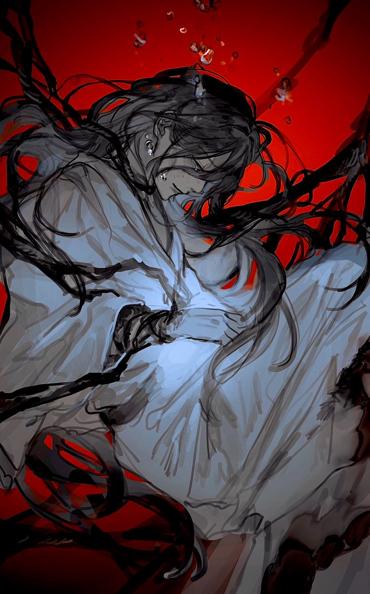 「おかあさん…………」ْのイラスト