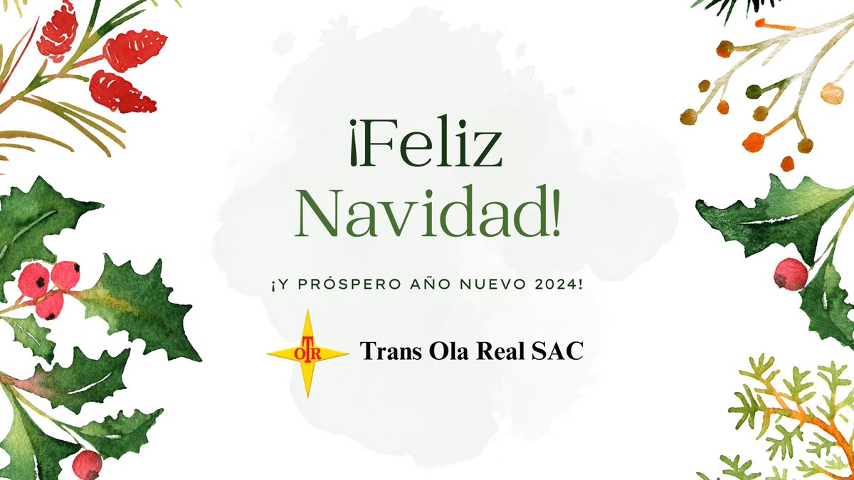 transolarealsac's tweet photo. A nuestros colaboradores, clientes y proveedores: En esta temporada de reflexión, queremos agradecerles por su compromiso y confianza. Que la Navidad y el Año Nuevo 2024 traigan consigo abundancia y éxitos compartidos. ¡Gracias por ser parte de nuestro viaje!
#transportedecarga https://t.co/hCbu6DF2ux