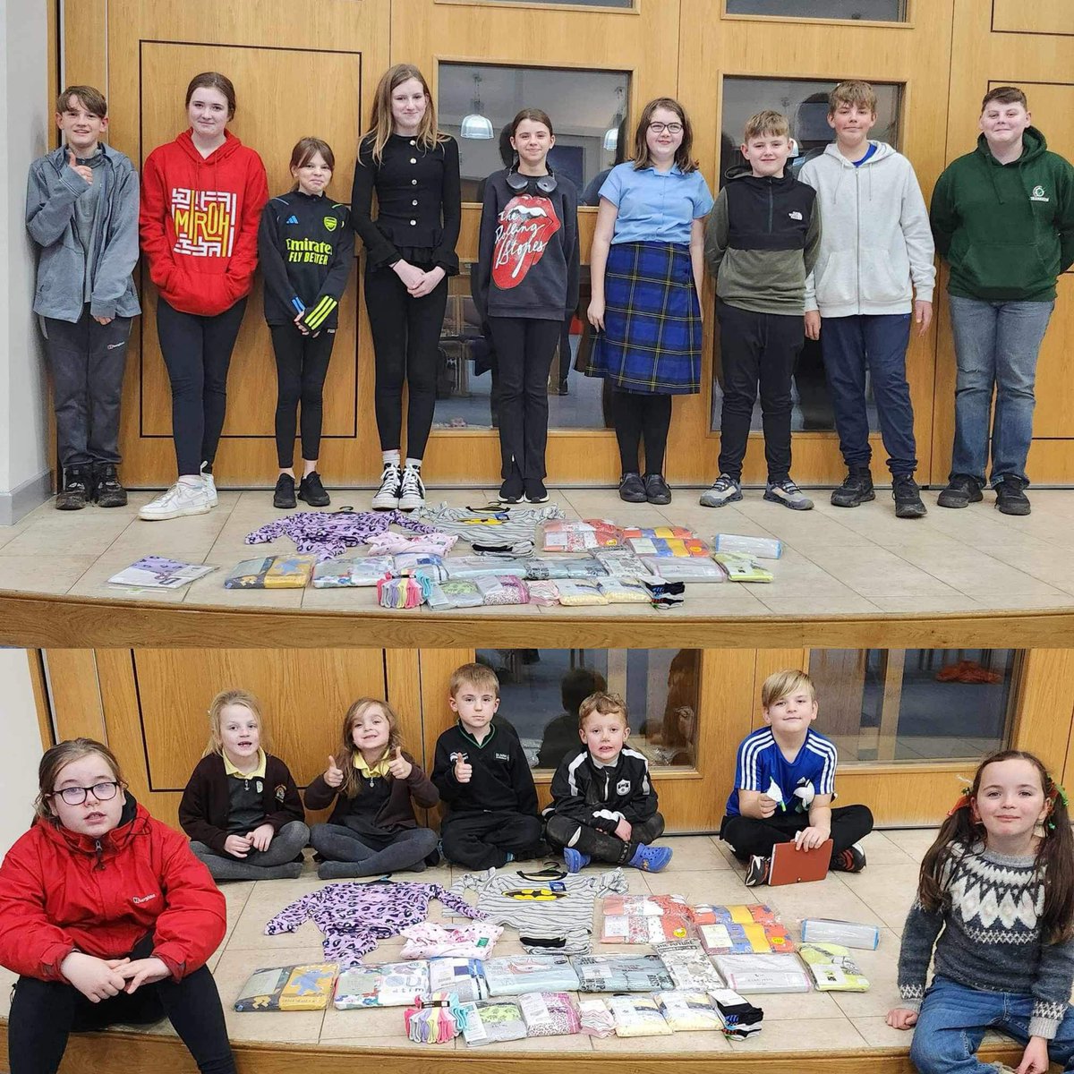 Keeping the North Wales community engagment going, for Christmas, Holywell Badgers and Cadets have donated clothes to Kidsbank. These items will be distributed to families in need. Great community work Holywell, we are so proud of you ❤️🎄