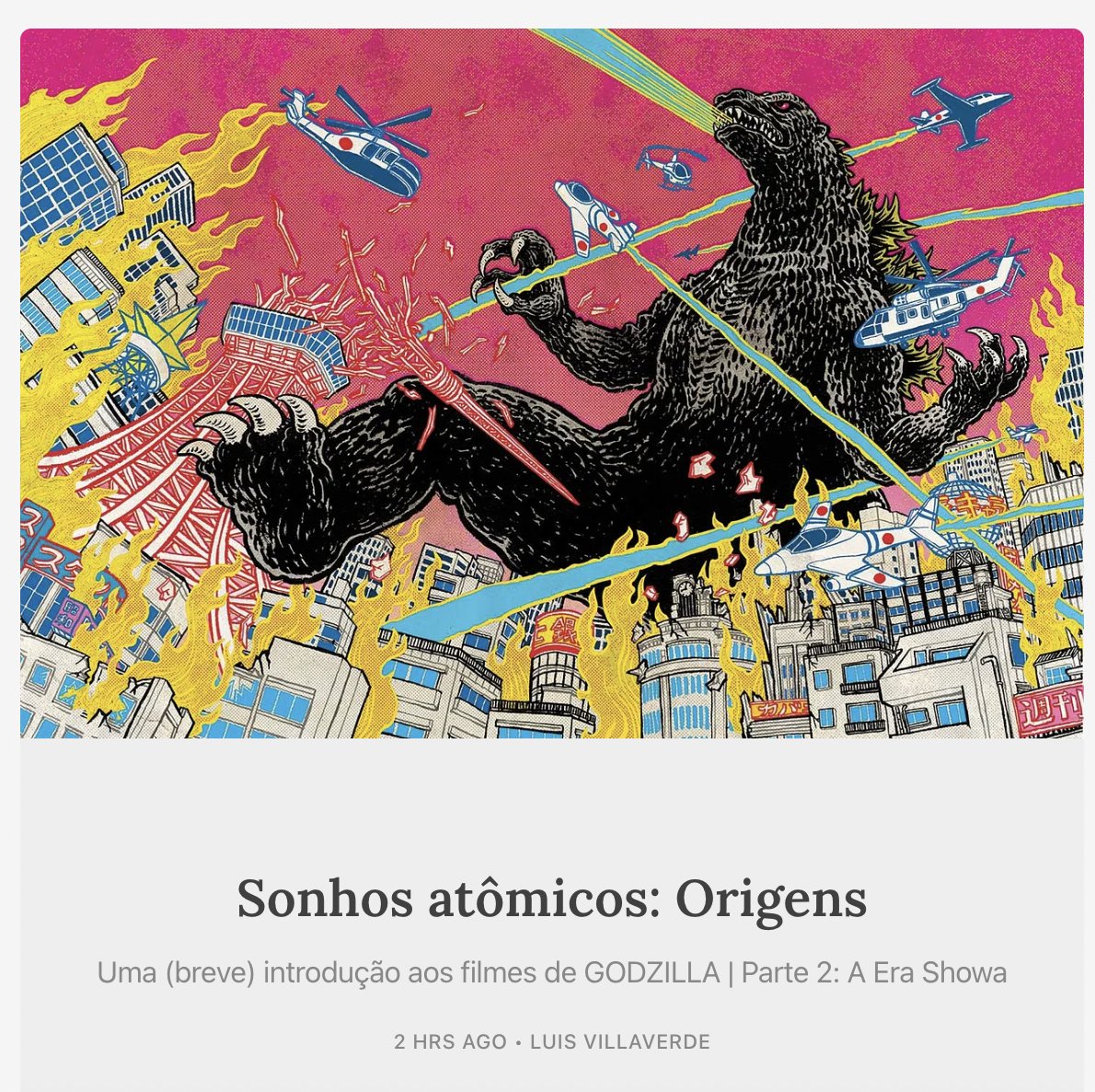 luisfvillaverde's tweet photo. Bem, resolvi escrever uma breve introdução ao Godzilla. 

São quase 40 filmes ao todo, então dividi em 5 partes curtas. Essa é a segunda, sobre o Shōwa Gojira. https://t.co/CewU46ONb3