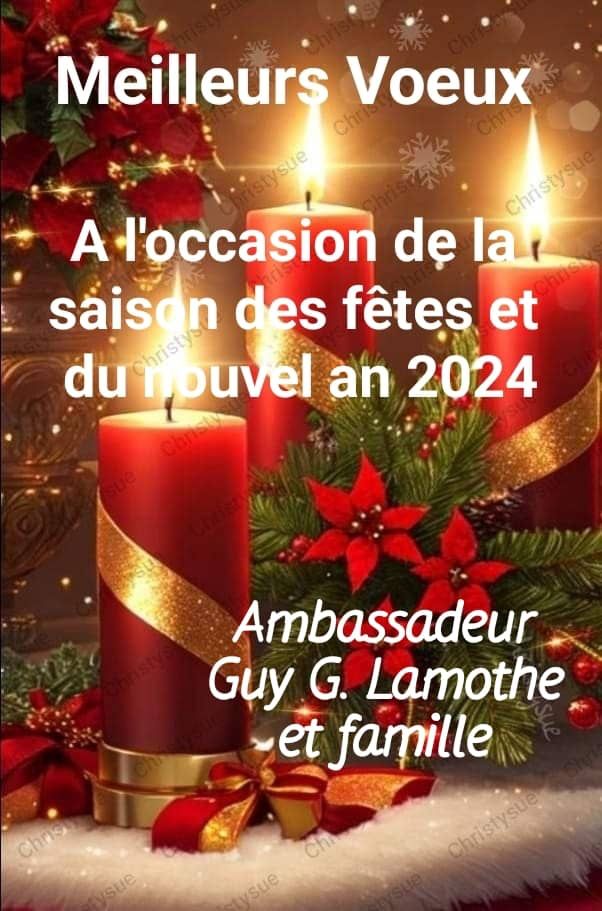 guylamothehaiti's tweet photo. Pour Haiti en 2024: Paix sociale , Emploi, Gestion pragmatique des Relations Internationales. https://t.co/Ip2LM6Td2O