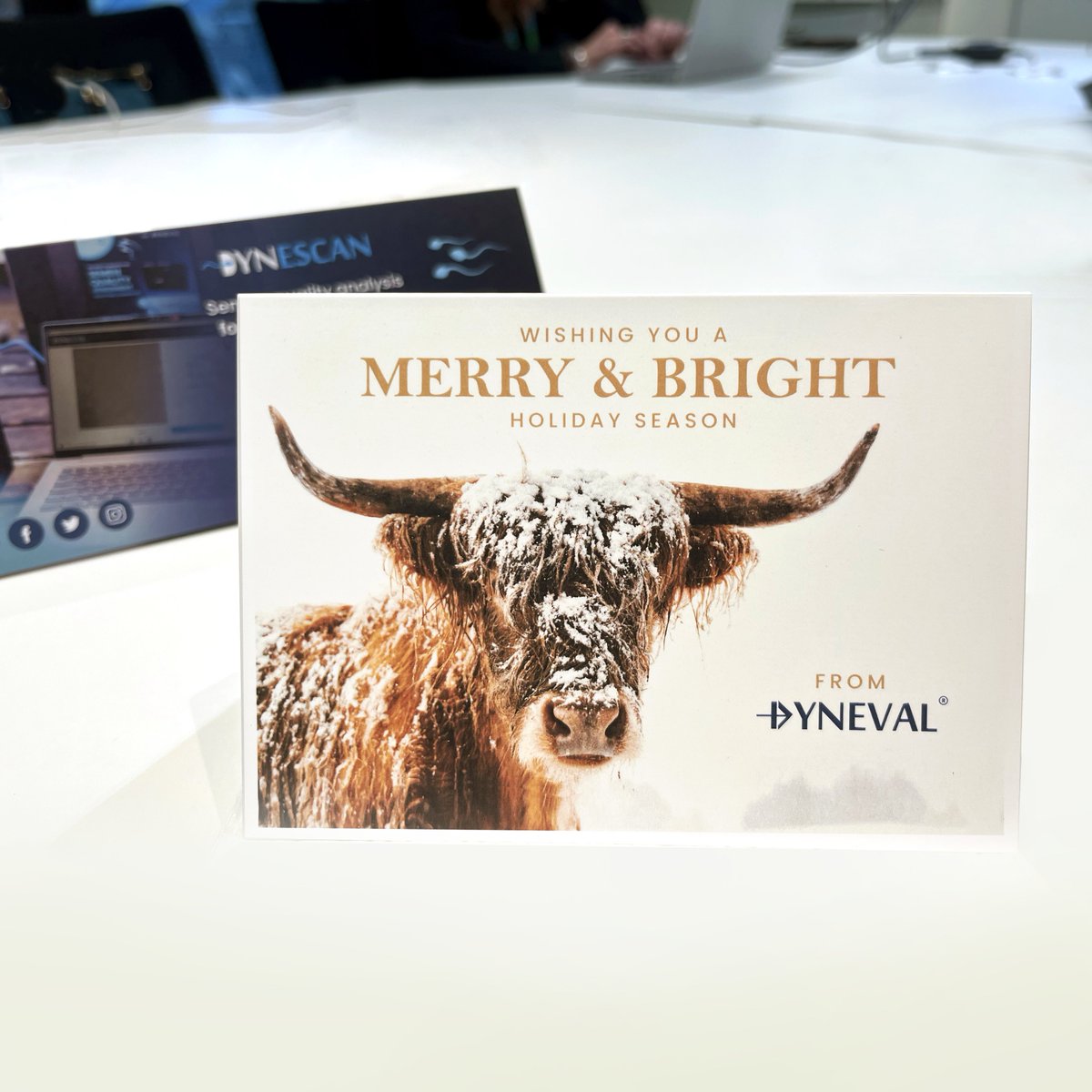 Dyneval team wish you a wonderful Christmas and a prosperous #2024.  #Dynescan #DYNassured #SemenQuality #UK #SemenQualityAssessment #bullfertility #ramfertility