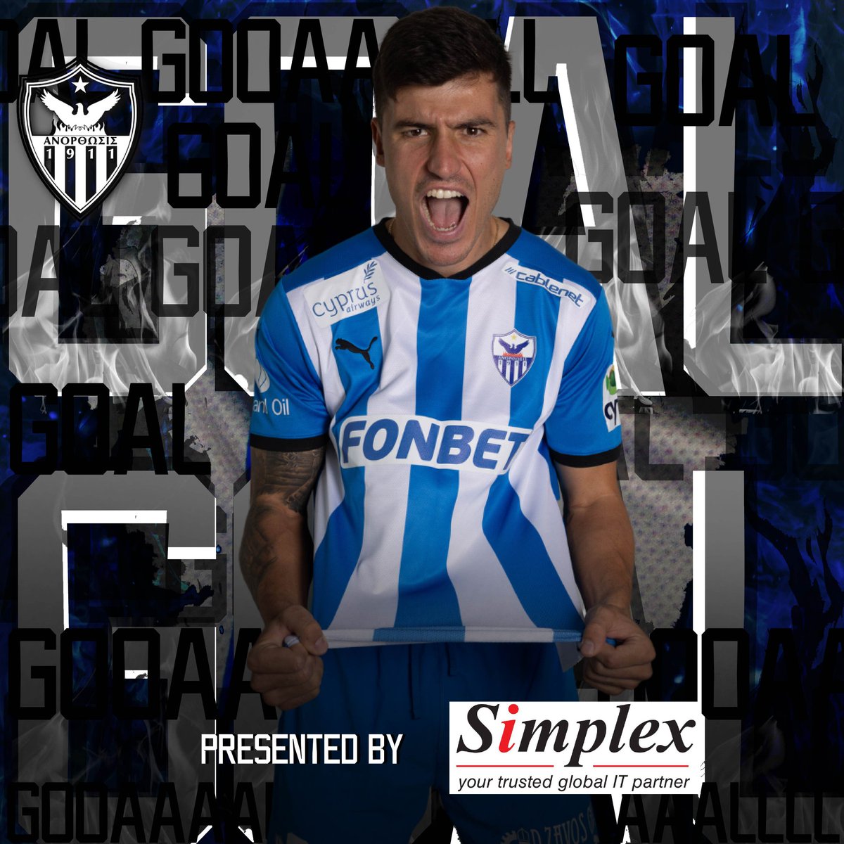 anorthosisfc's tweet photo. 3' GOALLLLLLLLLLLLLLLLLL O #Castel9 νωρίς ανοίγει το σκορ με ωραία ενέργεια και πλασέ #anofclive https://t.co/Hw1MluQ8eY