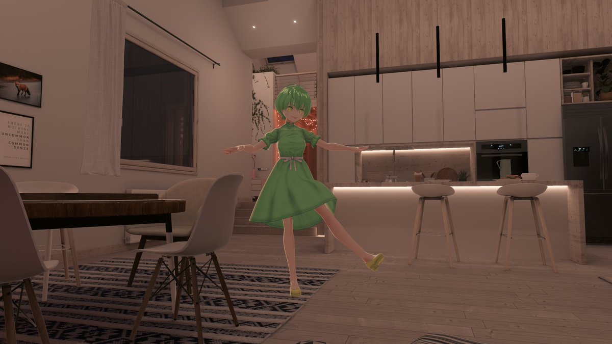 gadgetters_wife's tweet image. あんよ〜🩰◝✩

#VRChat #Kinect