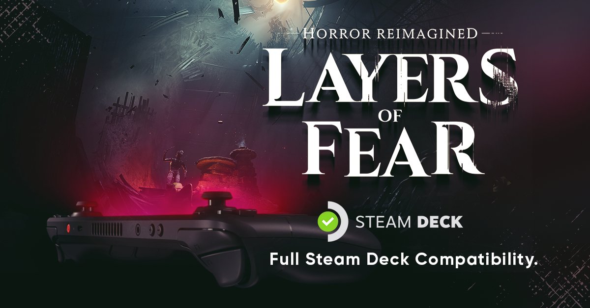 Delve into the mind of artists spiraling into madness, where reality and creation intertwine in a terrifying odyssey of fear and psychological horror. Now compatible with all #SteamDeck editions, bringing the nightmarish experience even closer to your fingertips.