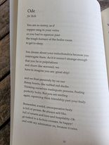 A Poem for Beth, by Susanna Kittredge
#bethmazur

You are so sunny, as if
copper rang in your veins
or you had to squeeze past
the tough furnace of the boiler room
to get to sleep.

1/