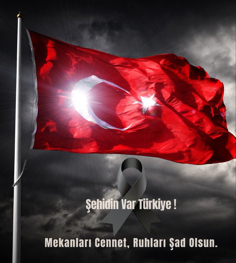 Şehitlerimizin mekanları cennettir... Allah cümlesine rahmet eylesin. Acılı ailelere baş sağlığı ve sabır... Yaralı yavrulara da acil ve kalıcı şifalar diliyorum. Milletimizin başı sağ olsun... 

#sehidimizvar #türkaskeri    #kahrolsunbölücügüçler #melekleryüreğinizdenöpsün