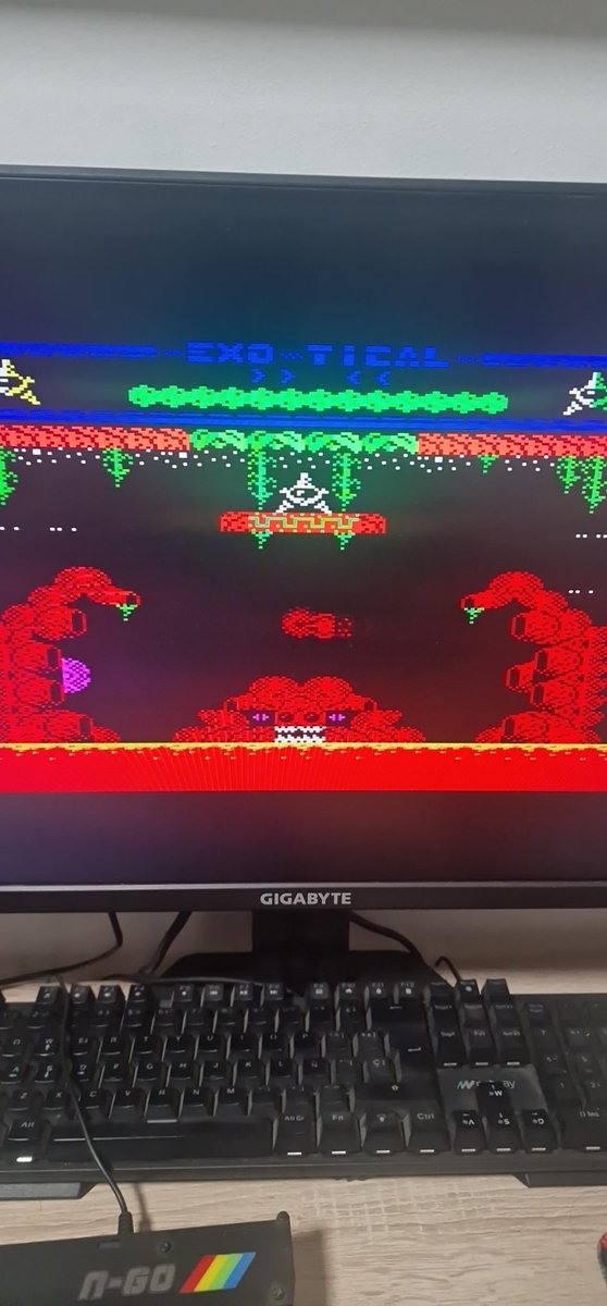 HicksRetro's tweet photo. Cuando cargas un juego sólo para hacer una comprobación y no puedes dejar de jugarlo es porque es canela en rama. Grande @Roolandoo con su #exotical https://t.co/XLYsvUAjv9