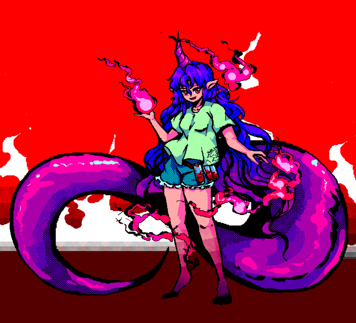 チュパカブラ～🦄🩸💉 #東方project