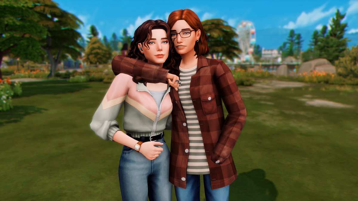 jmojellybeans's tweet photo. Got inspired by @lesbianancy and @SweepyBean so here’s older #Ronance with Josie 🥺 https://t.co/9qo4fpt9Ak
