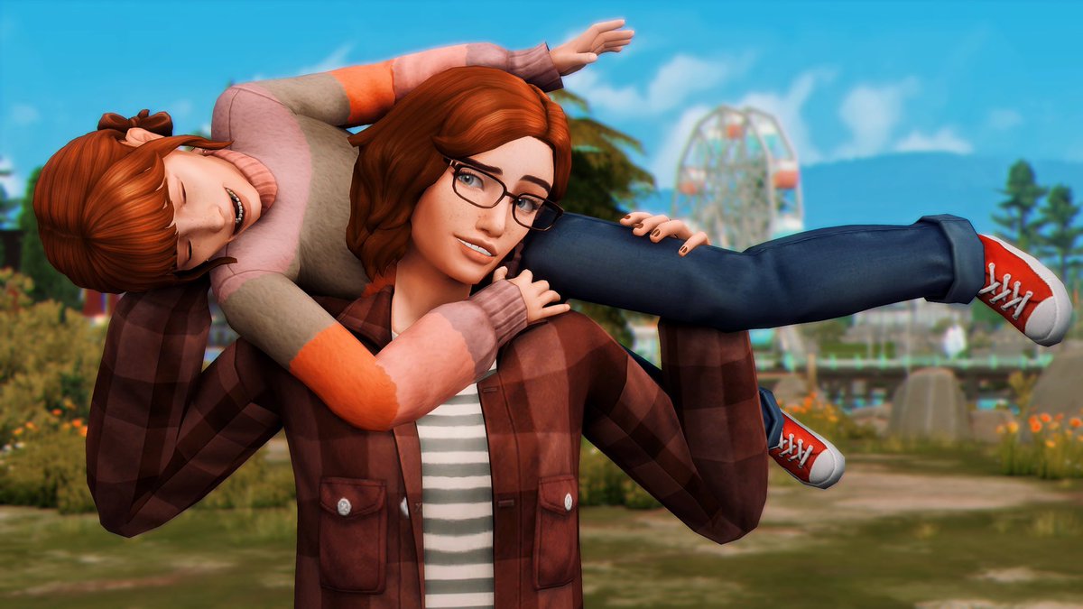 jmojellybeans's tweet photo. Got inspired by @lesbianancy and @SweepyBean so here’s older #Ronance with Josie 🥺 https://t.co/9qo4fpt9Ak