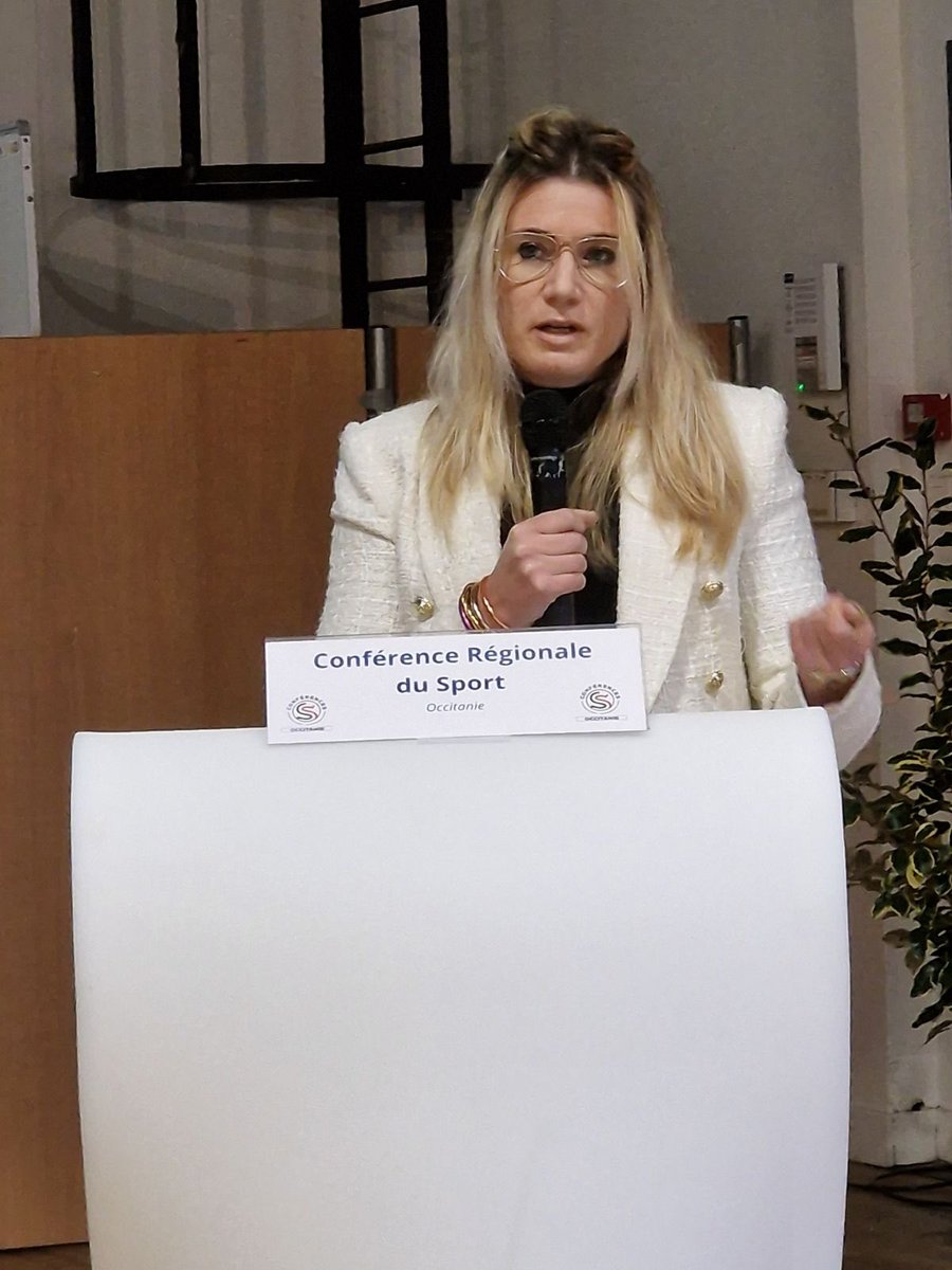 babathl's tweet photo. Conférence régionale du sport @Occitanie @Agence_du_Sport signature du premier projet emblématique, « le club des organisateurs sportifs » &amp; présentation de l’animation territoriale dans le cadre @Paris2024 #jeuxolympiquesparalympiques https://t.co/po9xD0E4zs