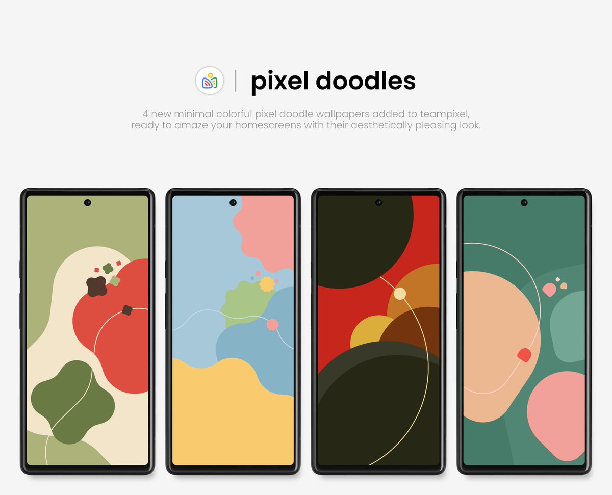 amaancg's tweet image. New Doodle Wallpapers! 🌈💫
10 new colorful doodle wallpapers added to TeamPixel Wallpapers.
💫 Download Now:
👉🏼 bit.ly/teampixelwalls
#wallpapers #teampixel #androidcustomization