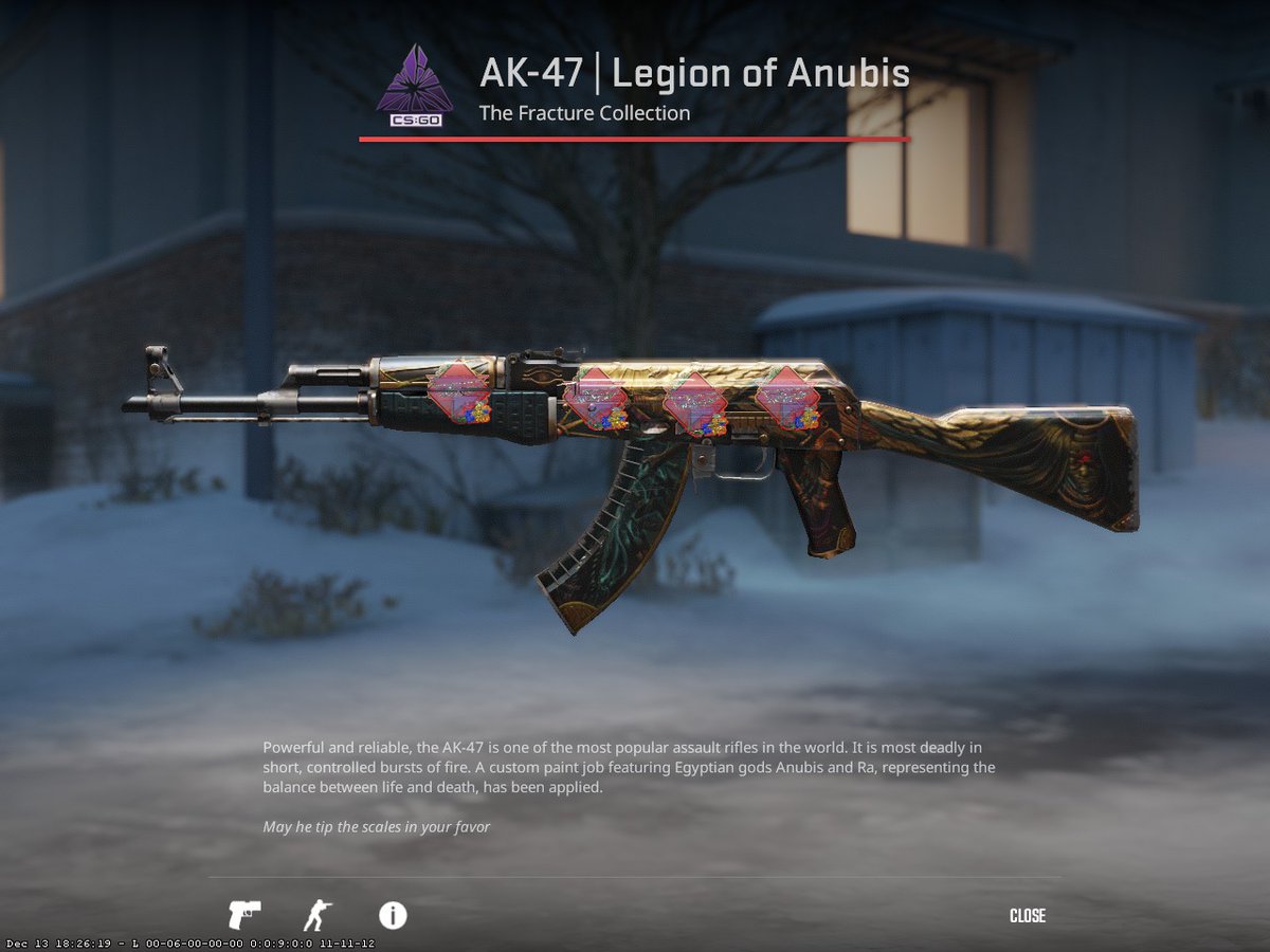 🎅CHRISTMAS INCOMING🎅
48H Giveaway
🎁AK-47 | Legion of Anubis (FT)
🎁StatTrak™ M4A4 | Tooth Fairy (FT)
For 2 lucky people!

TO ENTER ➡️ 
✅️ Follow <a href="/h4rncs/">Deyvid</a> 
✅️ Tag a friend in the comments
✅️ Retweet 

Winners will be drawn 25.12 🥳