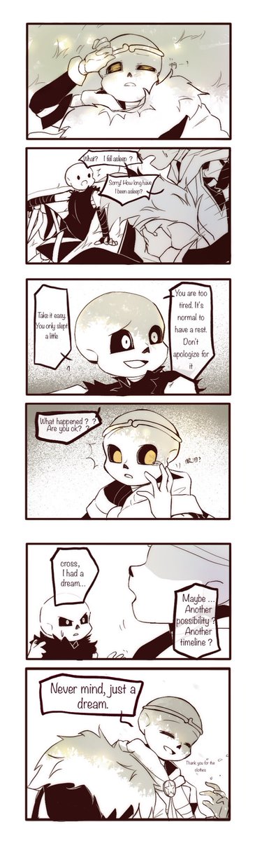 I always think of another possibility