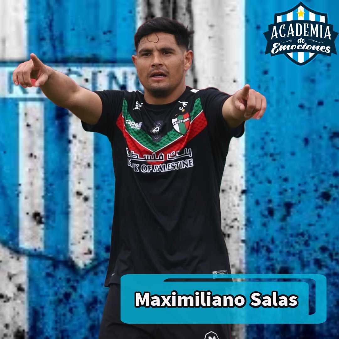 #RacingClub | MAXI SALAS 

✅️ All Boys 🇦🇷 2016 - 2018 (36 part. y 6 goles)

✅️ O'Higgins 🇨🇱 2018 - 2019 (29 part. y 10 goles)

✅️ Necaxa 🇲🇽 2019 - 2022 (88 part. y 12 goles)

✅️ Palestino 🇨🇱 2022 - 2025 (44 part. y 18 goles)

TOTAL: 197 partidos y 46 goles, 0.23 promedio.