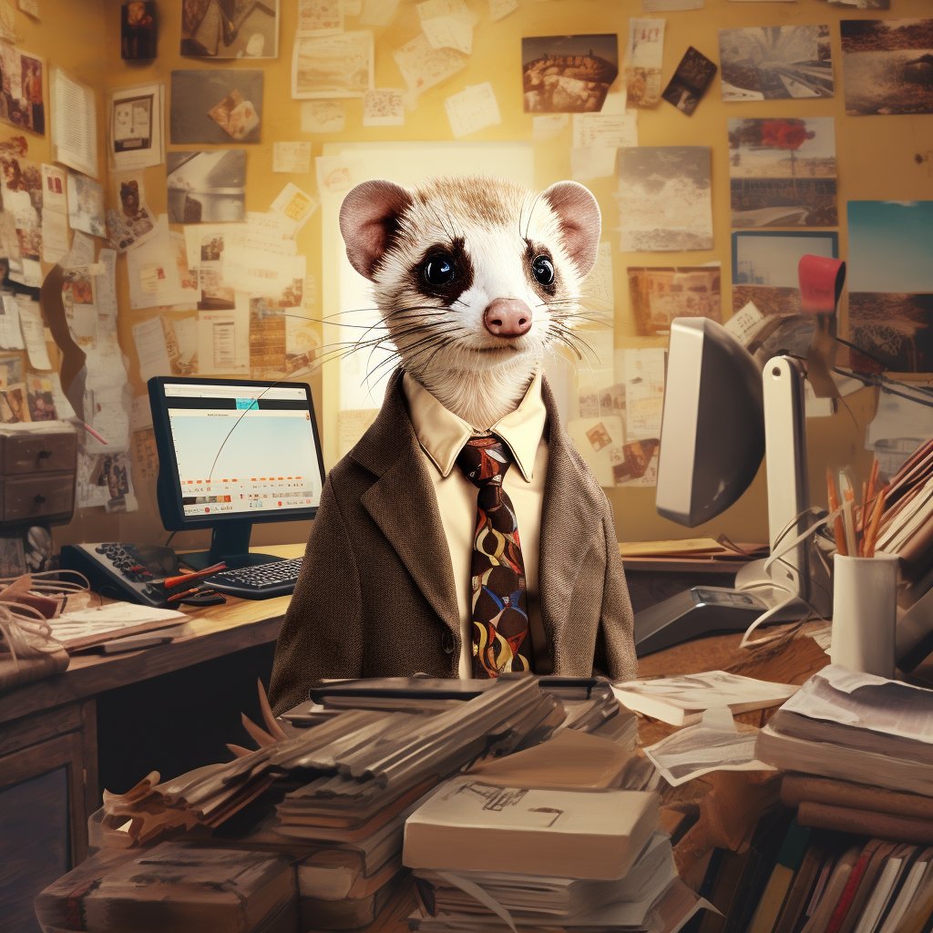 FerretsOnly's tweet photo. @THEDALE_ Where else can you get into the ferret business? https://t.co/jB1KbYxmc7