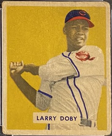 @CGCCards @raider_31003 @RickyBobbyOfTwo @bpj4410 @SNoesportscards @CarterWcarter69 Favorite card in my collection @CGCCards is my ‘49B Larry Doby! #12DaysOfGiveaways ☃️