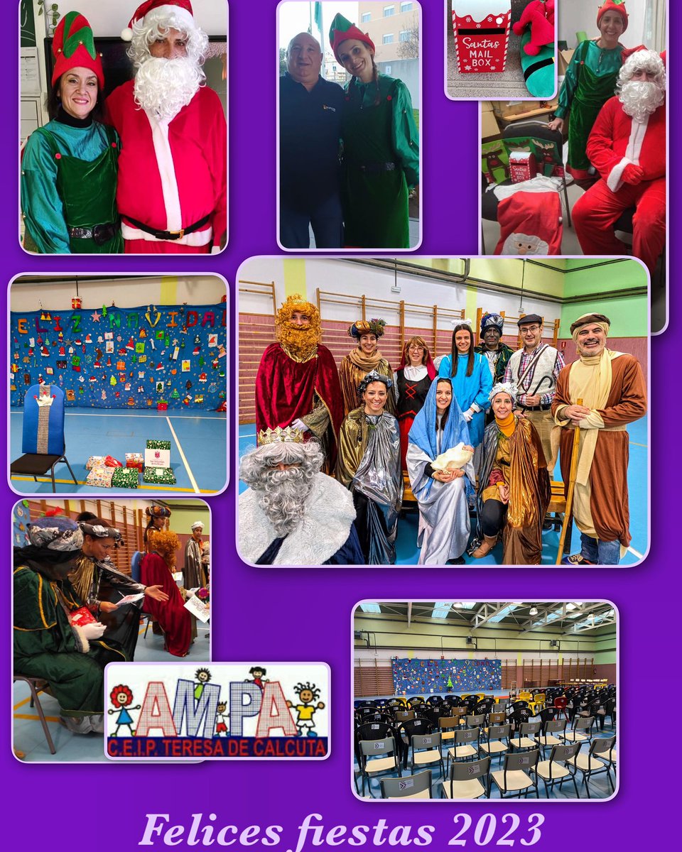 En el Teresa de Calcuta, hemos tenido días especiales, a todos y para todos los niñ<a href="/s/">『S』</a> os deseamos felices fiestas, disfrutar de estos días y que seáis muy felices. 🎄🎅🏻🎁💫