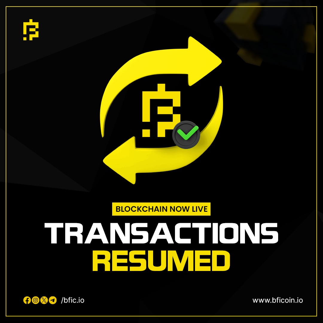 Hello community 👋

Blockchain maintenance completed.

Enjoy your transaction and transfer.