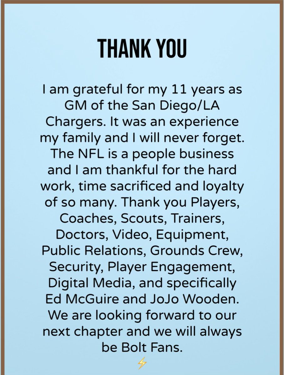 Tom Telesco (@tomtelesco14) on Twitter photo 