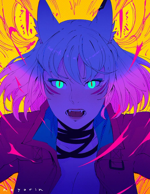 short hair eiko sketch! // 2022 
