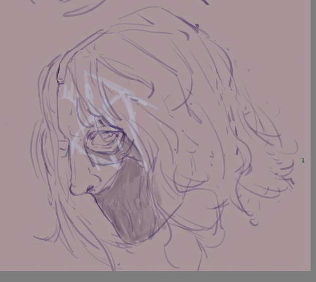 Antlerdear's tweet photo. I LOVE the new masks. Like God I wanna eat them, I wanna stare at all the details 

Anyway here's an unfinished sketch of III 

#sleeptokenart #sleeptoken https://t.co/IOvCdXdmkG