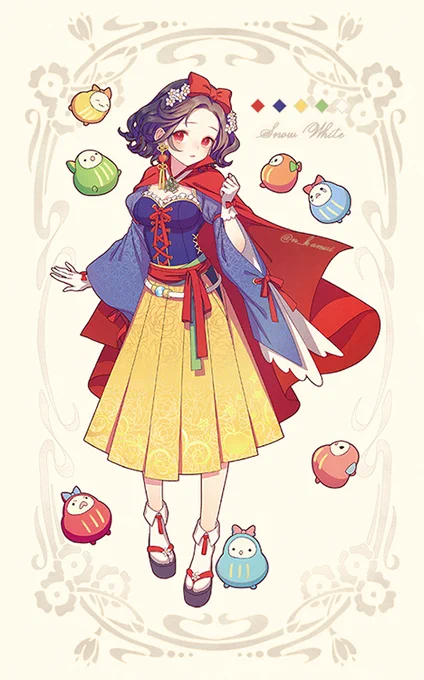 和装白雪姫 