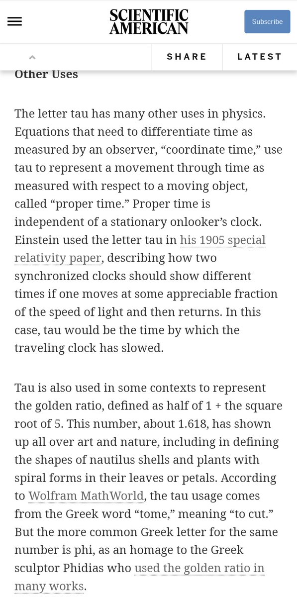 atemporal_bee's tweet photo. @Sh_tNoFake @DarrylJonkemp Found an interesting article in which Tau is used to describe "coordinate time" vs "proper time"...
https://t.co/5Sb0F08S0h https://t.co/9z6l2Cj5vO