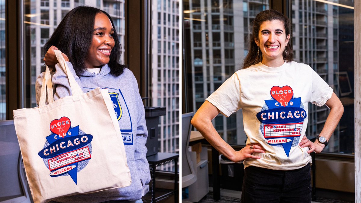 We have merch perfect for the Chicago lover in your life! We have hoodies, T-shirts, totes & more. Every dollar we make goes back into our newsroom, helping us provide the boots-on-the-ground neighborhood reporting you depend upon. 🛍️ SHOP NOW: blockclubchi.co/3RS42LX