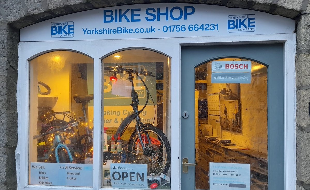 CHRISTMAS NEW YEAR OPENING 2033/2024

The shop will be open closed on Fri Sat the 29th &amp; 30th of Dec 2023. We will be open again on Fri &amp; Sat the 5th &amp; 6th of Jan 2024. A very happy Christmas and new year from all at the Grassington Bike Shop: Andy, Peter, John and Richard