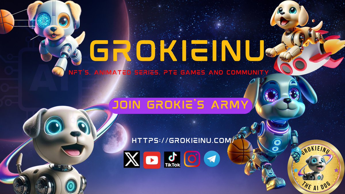 moonshillzx's tweet photo. @CryptoTony__ @grokieinu is super bullish with its engaged community & based team. π₯
Ca renounced / lp locked / low tax / reflections / P2E USDT.
#Grokieinu #BNB https://t.co/7TEvdbUKjm