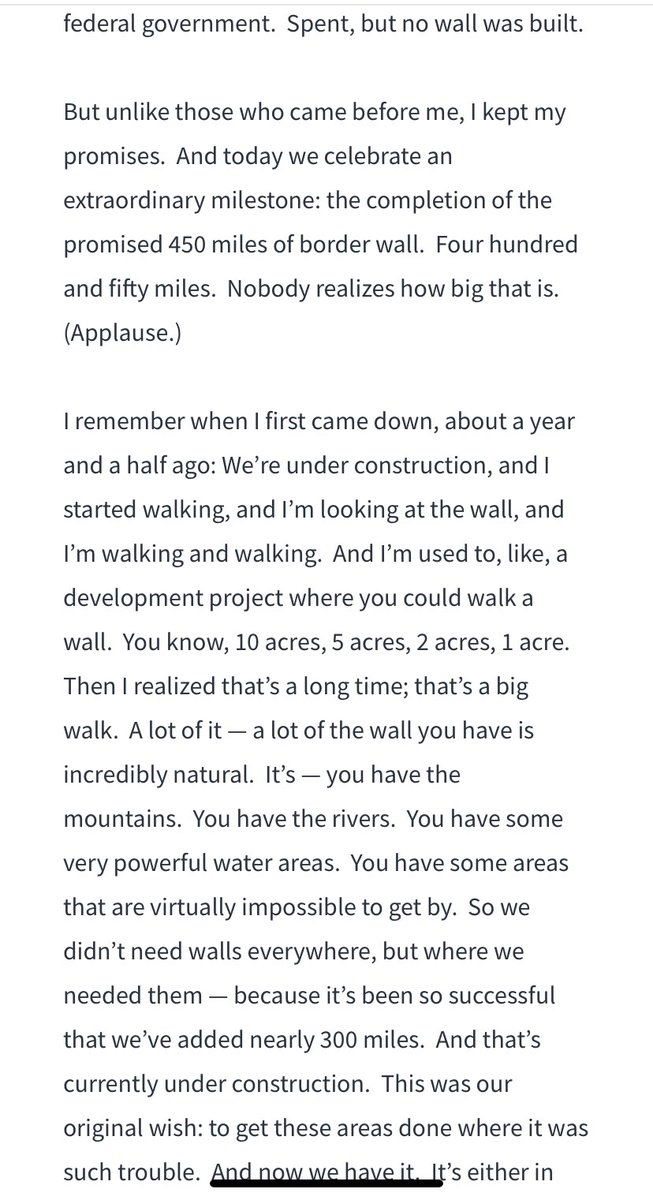 Yo_se_tu's tweet photo. @DavidGiglioCA @unusual_whales I worked @ the S. border I never saw most of what he said was happening, so they were very sneaky. Trump fixed the border! Or, he lied. But it can’t be both. https://t.co/mJXfB2ghkC