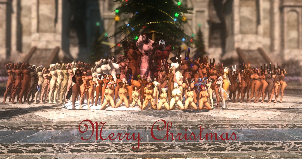 I found my new reason to be called "Haremway" again. This is my magnum opus for this year.
I may not be active in RP anymore, or ff in general, but i will always give my best for the friends and partners that entrusted their beautiful OCs to me.
Merry Christmas!