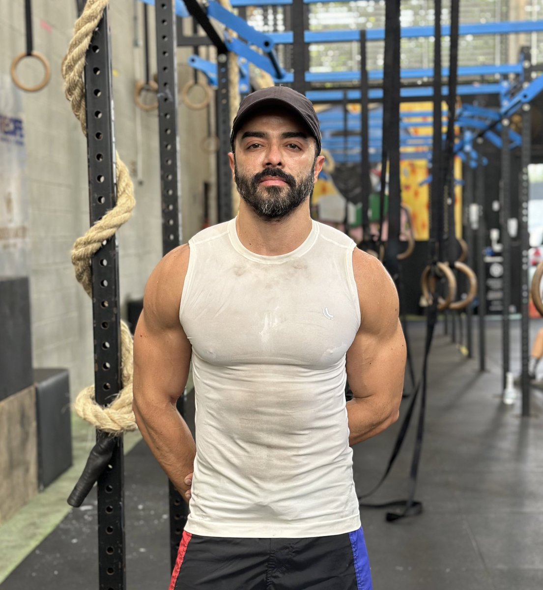 Tava rolando chão no Crossfit? Tava sim! 😂