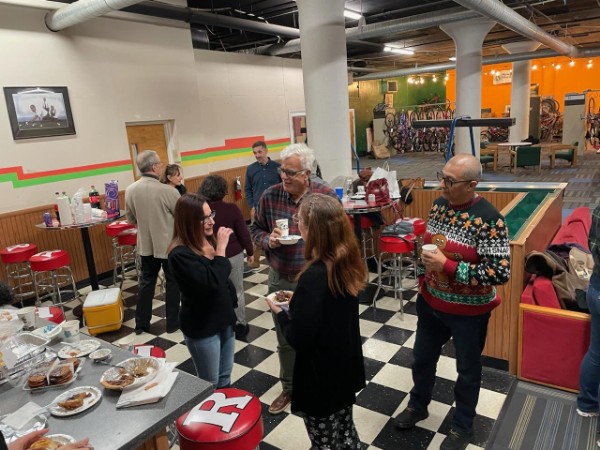 Our volunteers gathered for some cheers and o'd'vors and just like that we closed for the year. Happy Holidays and see you in the Spring  🎄🎄🎄