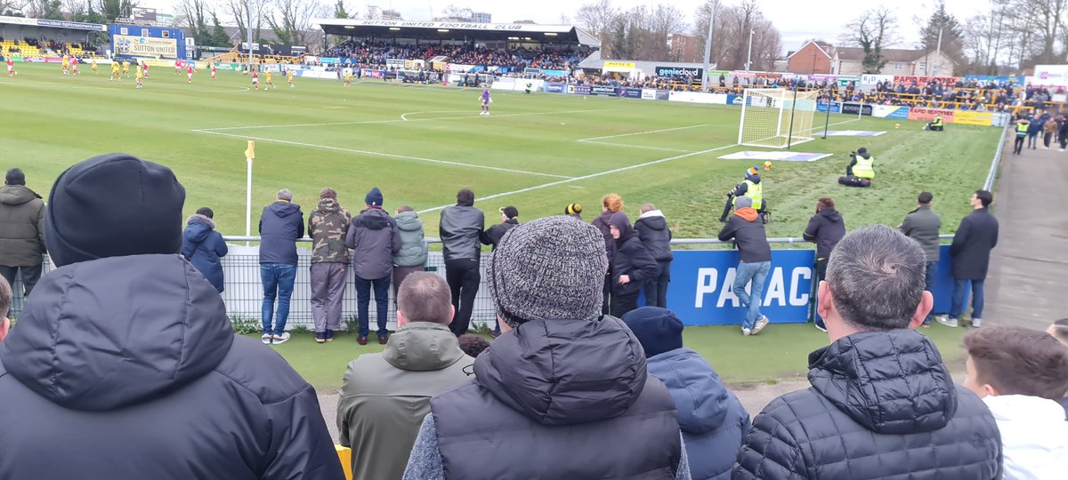 Good to be back at GGL with <a href="/suttonunited/">Sutton United</a> I've missed you all, Hopefully will get back to regular attendance on the Curva in 2024