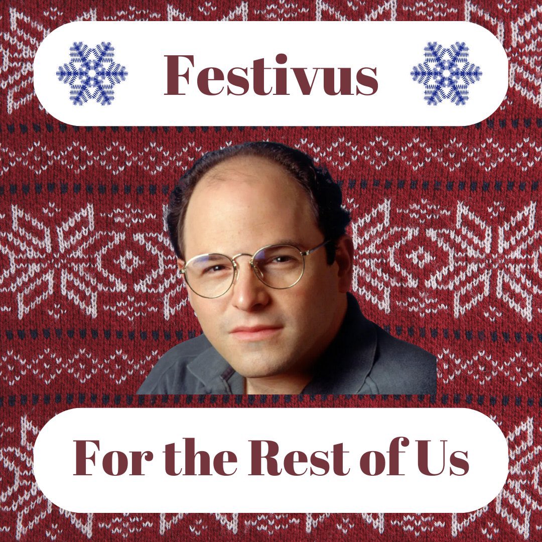 Ustedes también me decepcionaron mucho este año. No tanto como yo me decepcioné a mí mismo, eso sí.
Happy Festivus for the rest of us!