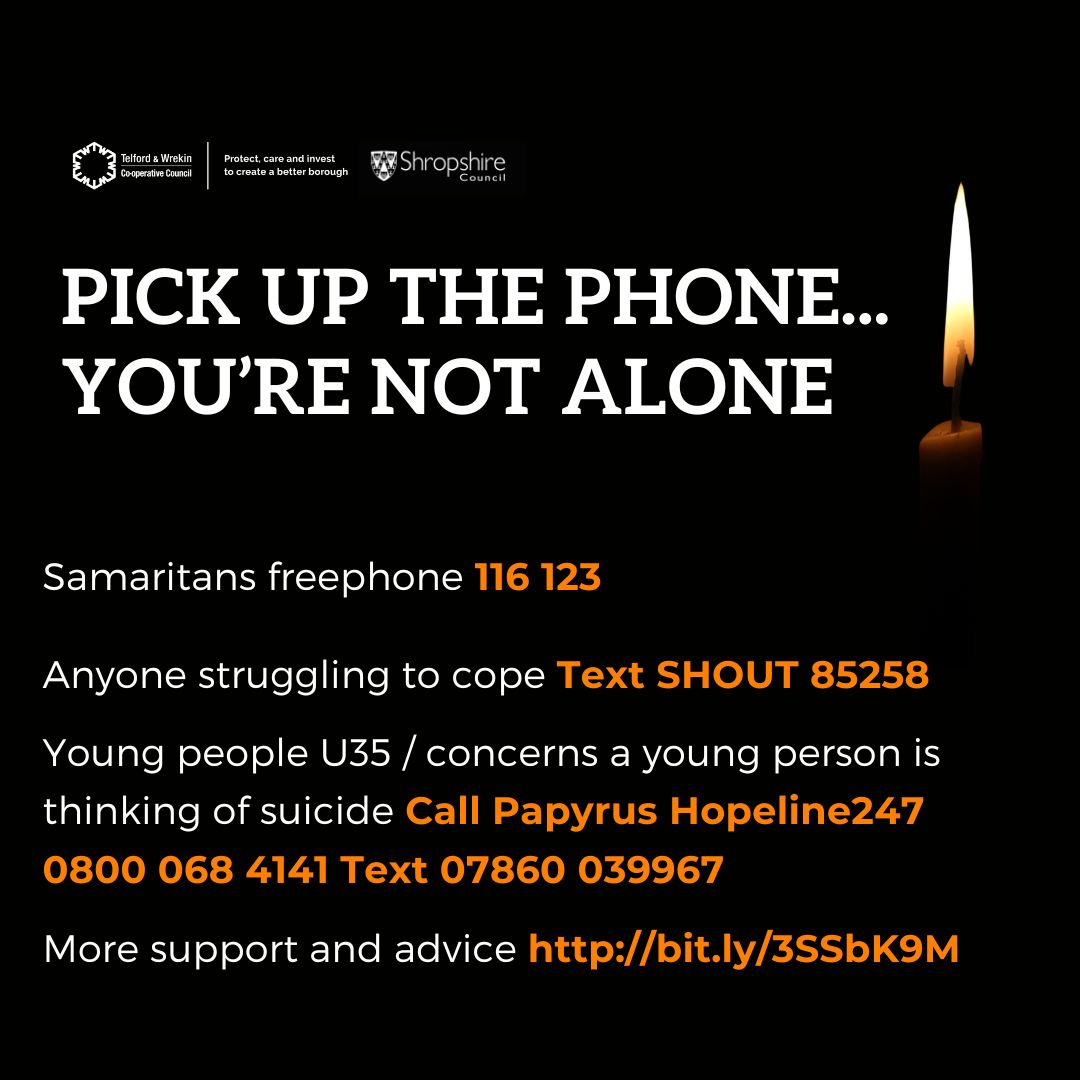 Remember, you are not alone - please reach out if you need support this Christmas #SuicidePrevention