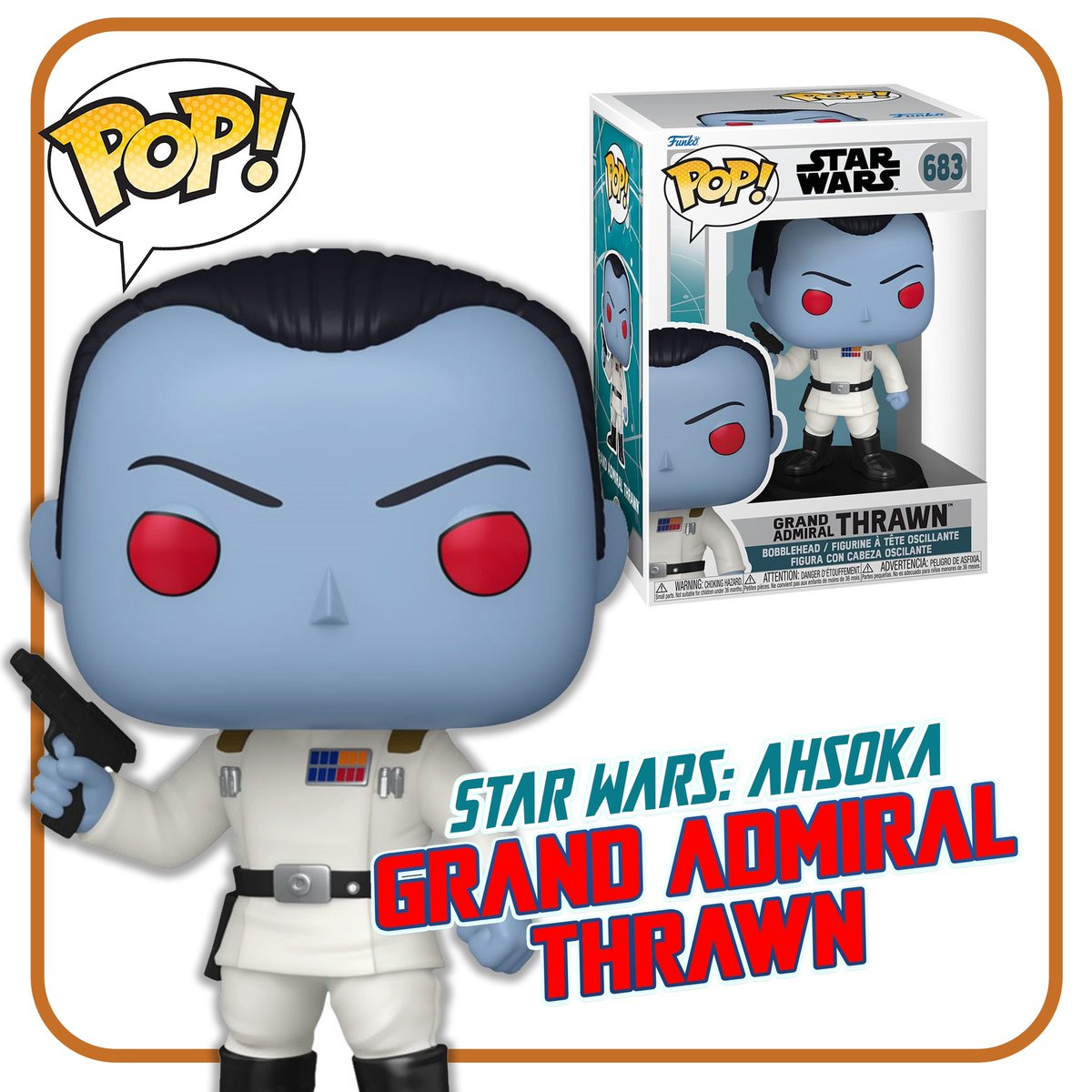 Give the gift of #Thrawn this holiday season! Grab this artistic #Funko Pop! figure from @EntEarth now!

Get it here 👉 ee.toys/XV0IMI

#StarWars #Ahsoka #FunkoPop #StarWarsCollecting #FreeProduct #iCollectAtEE #EntertainmentEarth #Affiliate #Ad
