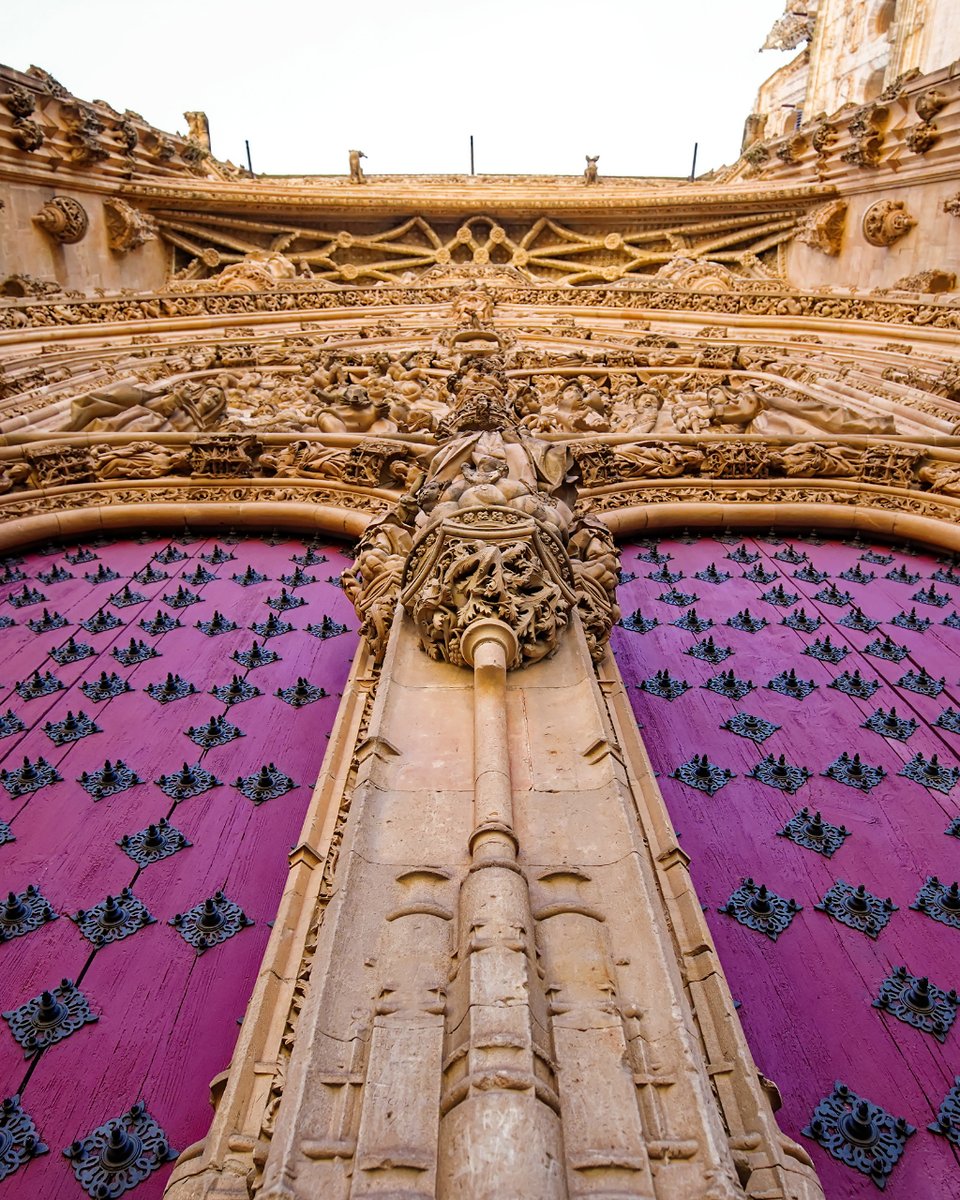 Ve con tiempo, apreciar todos los detalles te llevará un buen rato 🔎

#TurismoDeSalamanca #CatedralDeSalamanca #PatrimonioCultural